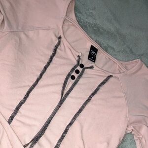 pink long sleeve